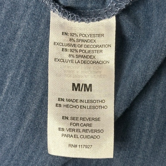 Head Blue Scrunched Back Athletic Outdoor Running Hoodie‎ Womens Size Medium M - Picture 9 of 12